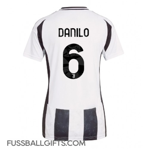 Juventus Danilo Luiz #6 Fußballbekleidung Heimtrikot Damen 2024-25 Kurzarm